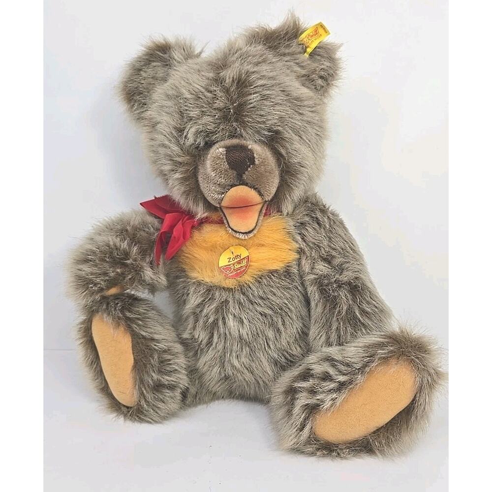 Steiff‎ Zotty Teddy Bear Jointed Open Mouth Germany 0302/40 Stands 17" U320